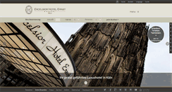 Desktop Screenshot of excelsiorhotelernst.com